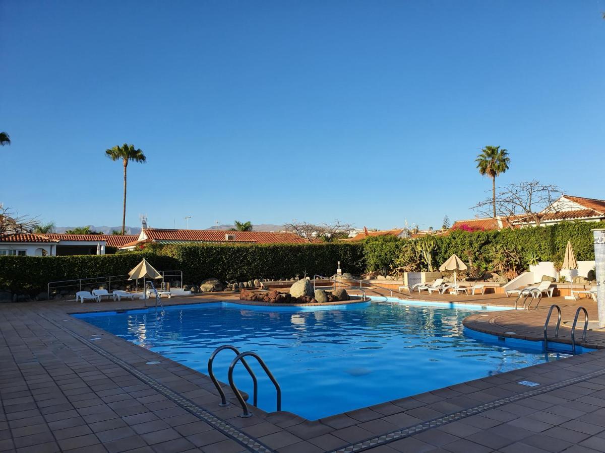 Pool & Wifi Free Shared Flat Private Room By Ocean Park Maspalomas  Exterior photo