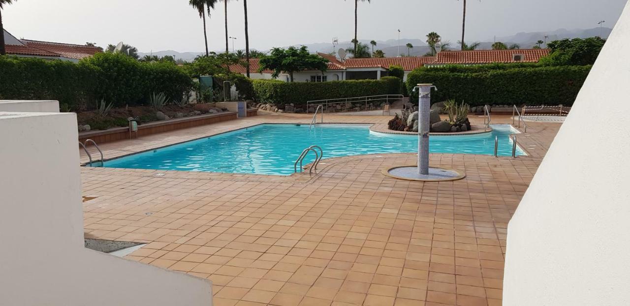 Pool & Wifi Free Shared Flat Private Room By Ocean Park Maspalomas  Exterior photo