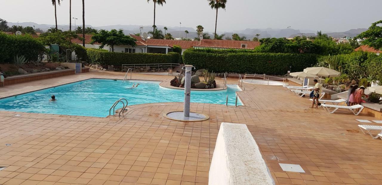 Pool & Wifi Free Shared Flat Private Room By Ocean Park Maspalomas  Exterior photo